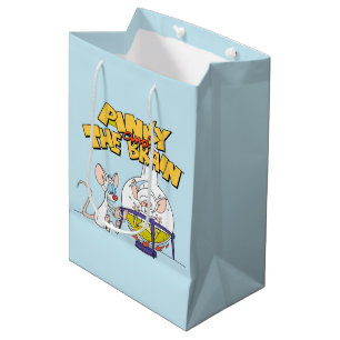 Pinky and the Brain Laboratory Science Medium Gift Bag