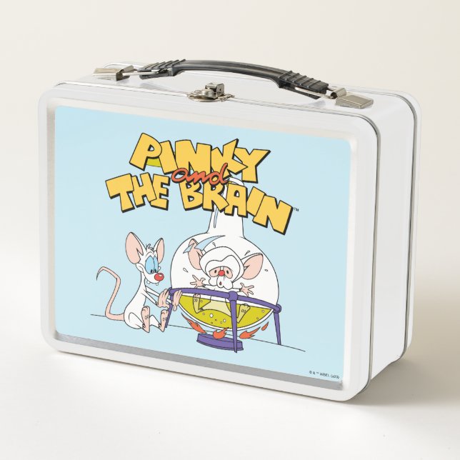 Pinky and the Brain | Laboratory Science Metal Lunch Box (Front)