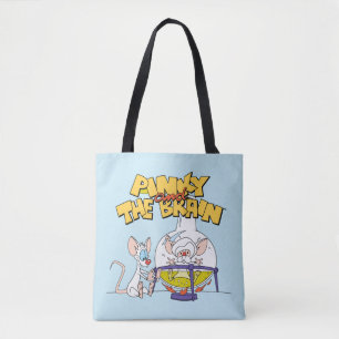 Pinky and the Brain Laboratory Science Tote Bag