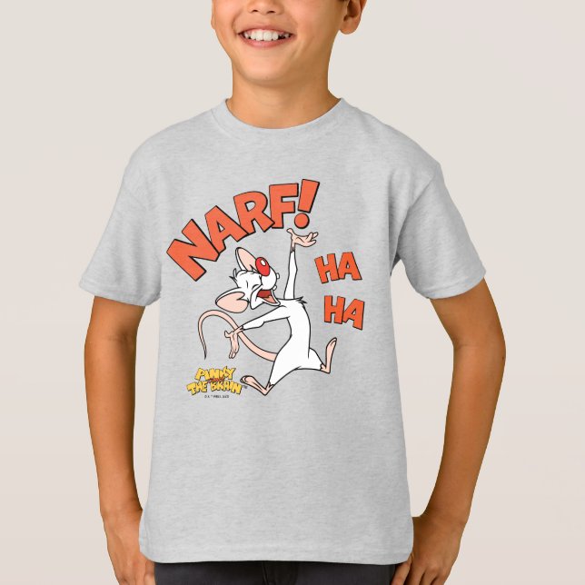 Pinky and the Brain | Pinky "Narf!" T-Shirt (Front)