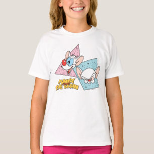 Pinky and the Brain Retro Character Graphics T-Shirt