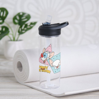 Pinky and the Brain | Retro Character Graphics Water Bottle