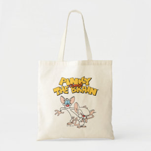 Pinky and the Brain   Show Logo Tote Bag