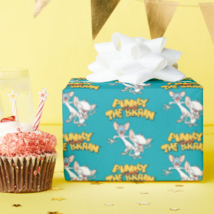 Pinky and the Brain   Show Logo Wrapping Paper