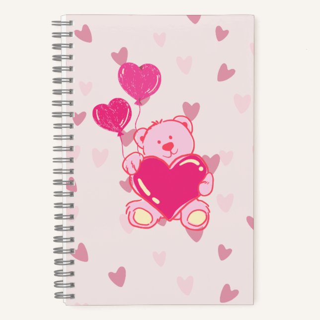 PINKY BEAR NOTEBOOK (Front)