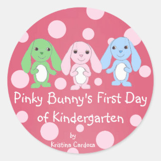 Pinky Bunny Sticker 1