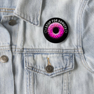 Pinky Doughnut - colourful sprinkles 1 6 Cm Round Badge
