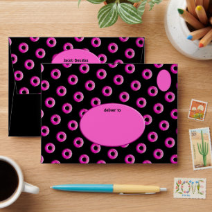 Pinky Doughnut - colourful sprinkles 1 Envelope