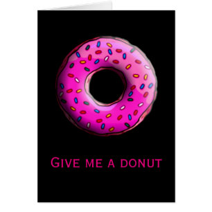 Pinky Doughnut with colourful sprinkles + your ide