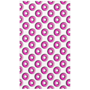 Pinky Doughnut with colourful sprinkles + your ide Tablecloth