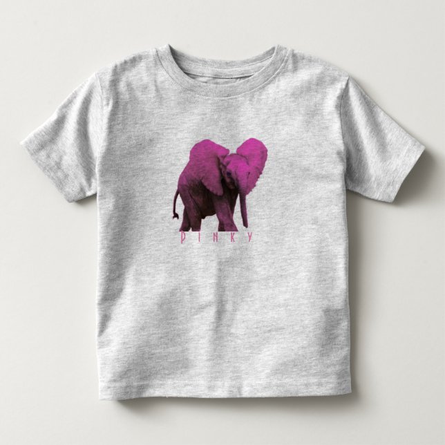 Pinky Elephant T-Shirt (Front)