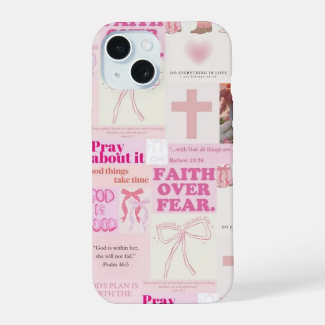Pinky Faithful iPhone case for iPhone 15 (Back)