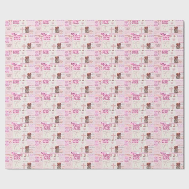 Pinky Faithful Sticker Wrapping Paper (Seam)
