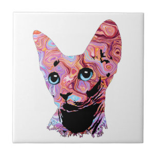 Pinky Sphynx Cat 683 Tile