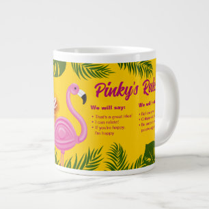 Pinky Validation Vacation  Large Coffee Mug
