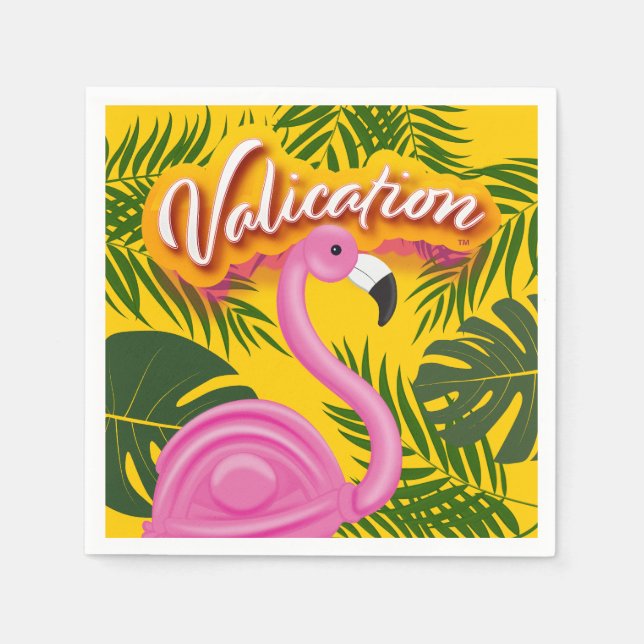 Pinky Validation Vacation Napkin (Front)