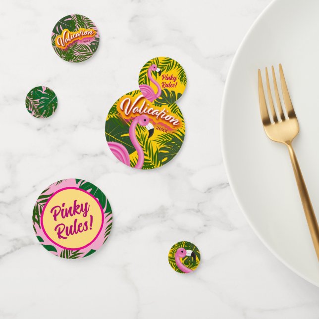 Pinky Validation Vacation Table Confetti (Group)
