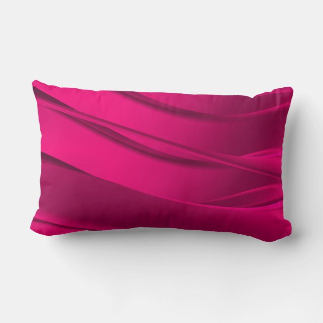 Pinky waves lumbar cushion (Back)