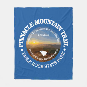 Pinnacle Mountain Trail (OBP) Fleece Blanket