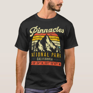 Pinnacles California Vintage Retro National T-Shirt
