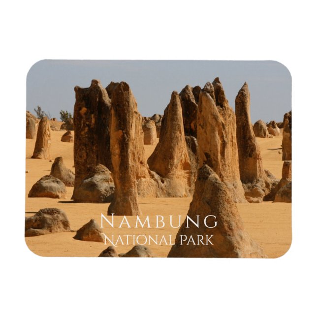 Pinnacles Desert, Nambung National Park Magnet (Horizontal)