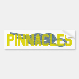 Pinnacles Figure 8 Climbing Bumper Sticker