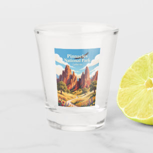 Pinnacles National Park California Shot Glass