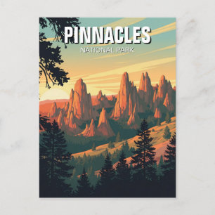Pinnacles National Park California Travel Postcard