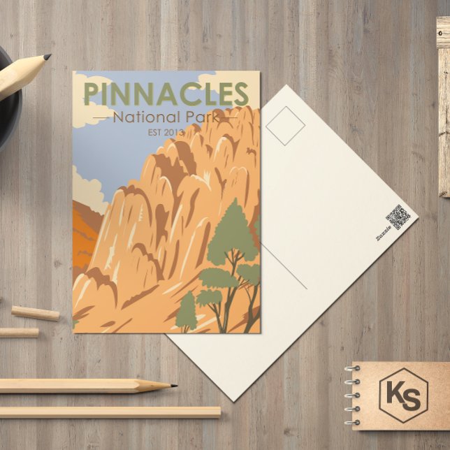 Pinnacles National Park California Vintage Postcard (Creator Uploaded)