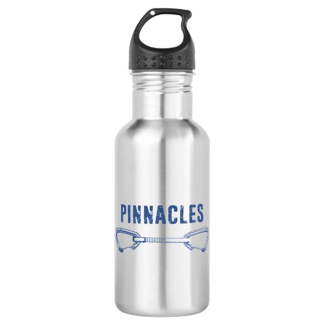 Pinnacles National Park Climbing Quickdraw 532 Ml Water Bottle (Front)