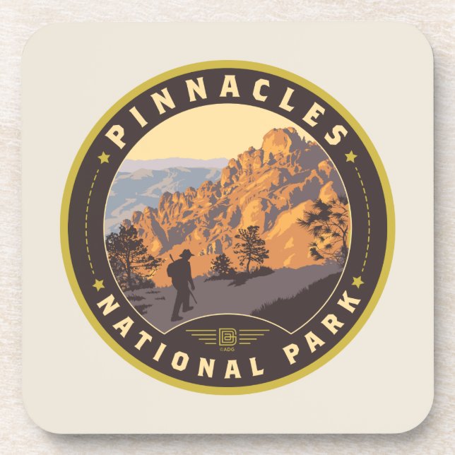 Pinnacles National Park Coaster (Front)