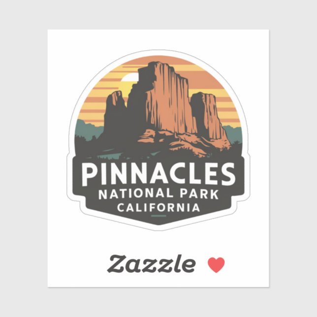 Pinnacles National Park Emblem (Sheet)