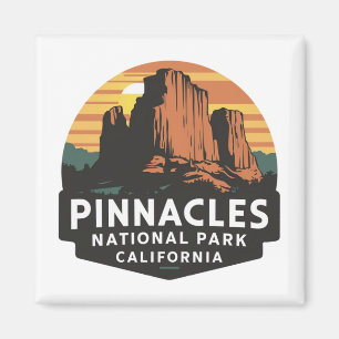 Pinnacles National Park Emblem Magnet