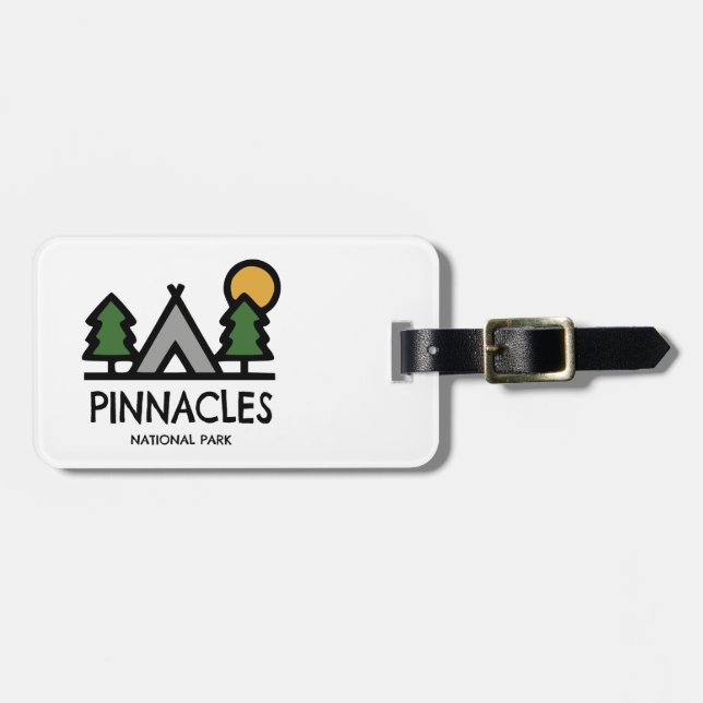 Pinnacles National Park Luggage Tag (Front Horizontal)