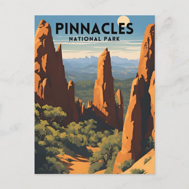 Pinnacles National Park Postcard (Front)