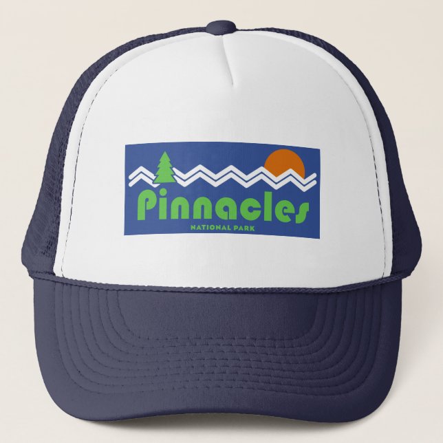 Pinnacles National Park Retro Trucker Hat (Front)