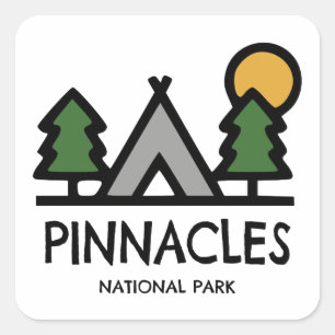 Pinnacles National Park Square Sticker