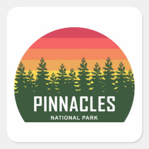 Pinnacles National Park Square Sticker