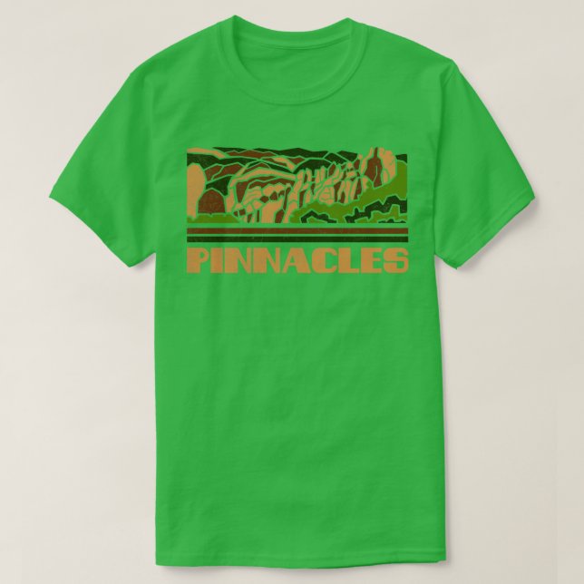 Pinnacles  US National Park Gift Pinnacles Nationa T-Shirt (Design Front)