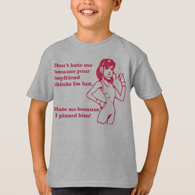 Pinned by a Girl T-Shirt (Front)