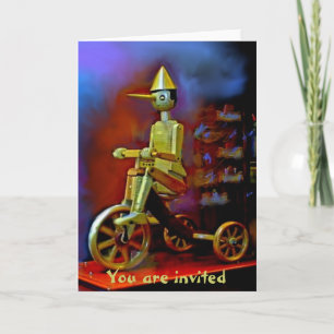 Pinocchio greeting card
