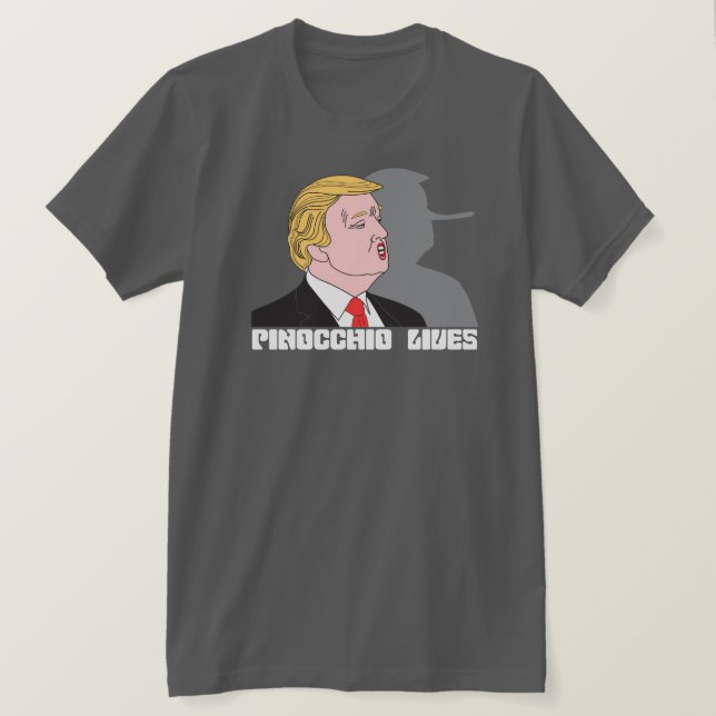 PINOCCHIO LIVES T-Shirt (Design Front)