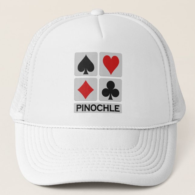 Pinochle hat - choose colour (Front)