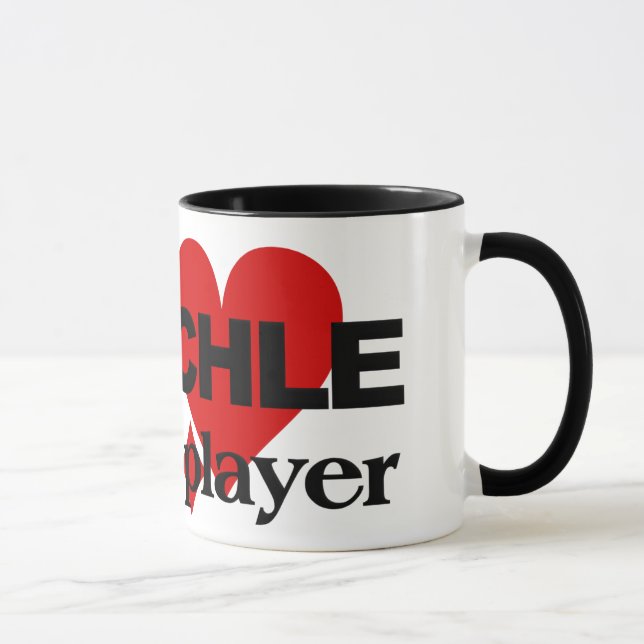 Pinochle Player mug (Right)