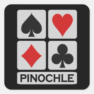 Pinochle stickers