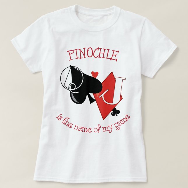 Pinochle T-Shirt (Design Front)