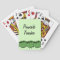 Pinochle Teacher Green Apples Bicycle Card Deck