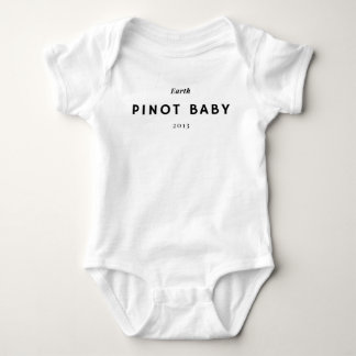 Pinot Baby Funny Wine-Themed Bodysuit