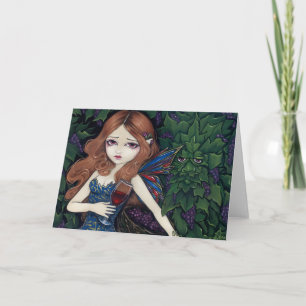 "Pinot Noir" Greeting Card