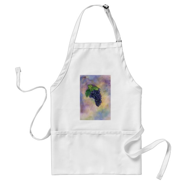 Pinot Noir Wine Grapes Apron (Front)